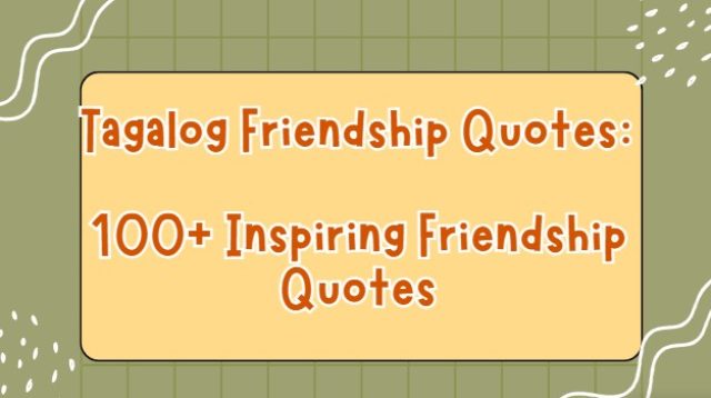 friendship essay tagalog